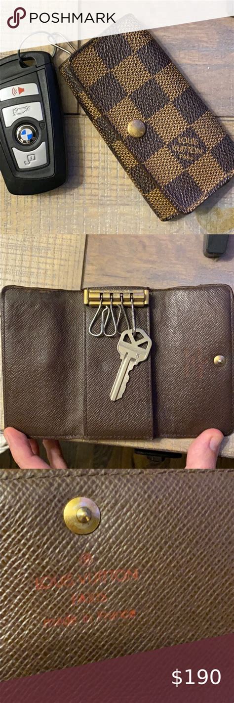 lv damier key holder